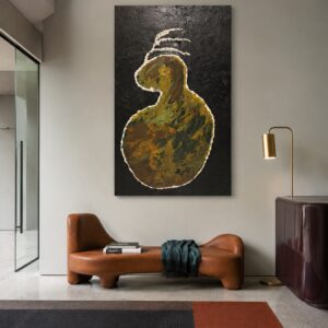 IMAGINATION IGNITED — Original Sculptural Mixed-Media Canvas