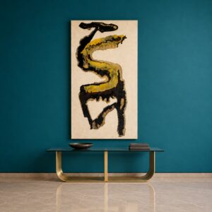 SERPENT — Original Textured Canvas
