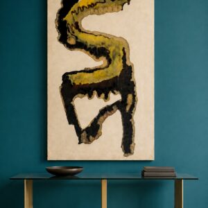 SERPENT — Original Textured Canvas